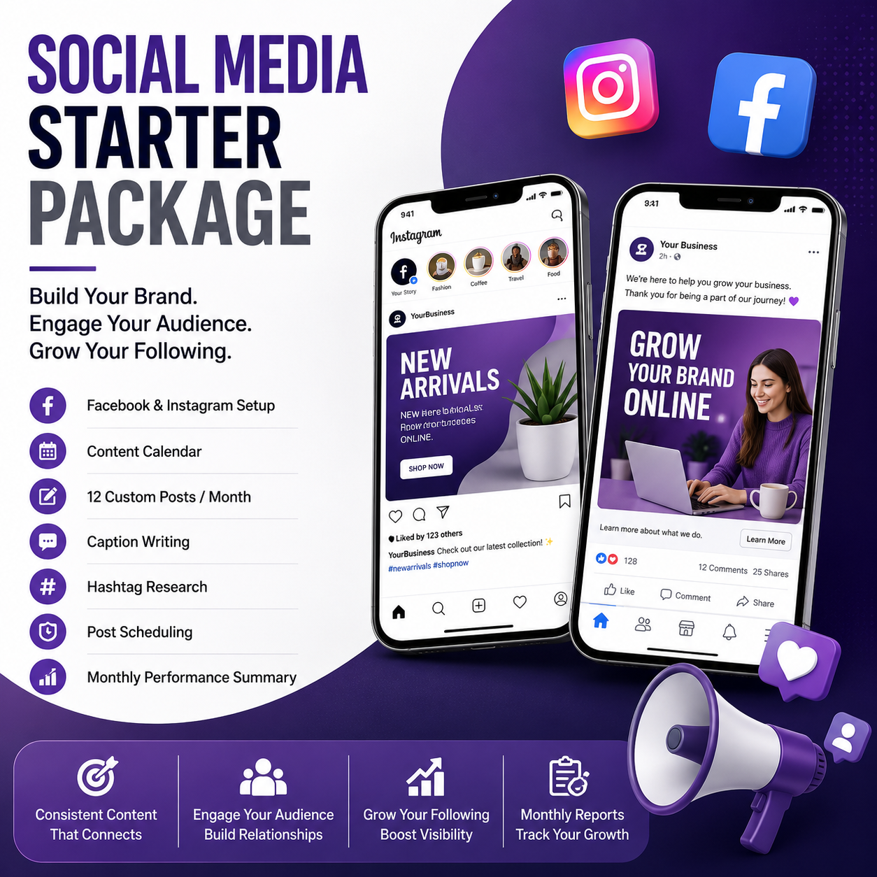 Social Media Starter Package