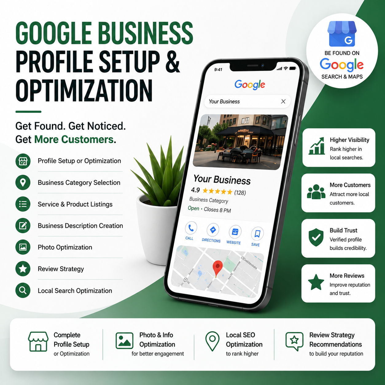 Google Business Profile Setup & Optimization